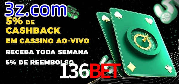 Promoções do cassino ao Vivo 136BET